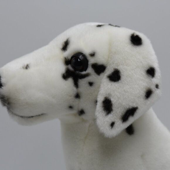 Realistic Lifelike Sitting Dalmatian Puppy Stuffed Animal Plush By Hansa New! - Picture 4 of 12